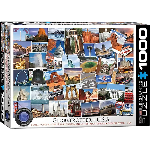 Globetrotter USA 1000Teile