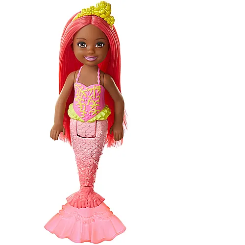 Barbie Dreamtopia Chelsea Meerjungfrau Puppe Aprikot