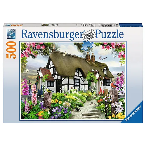 Ravensburger Puzzle Vertrumtes Cottage (500Teile)