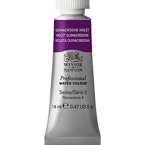 Winsor & Newton W&n Prof. Water Colour 14ml Tube Quinacridone Violett