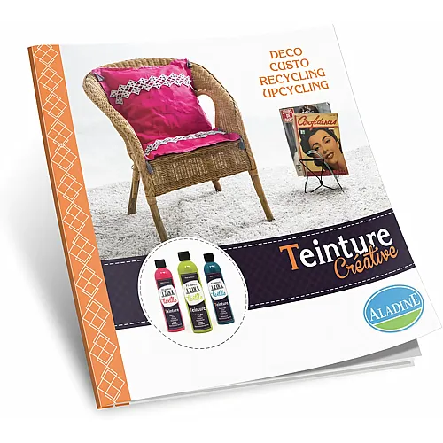 Aladine Buch Beispiele Textilfarbe