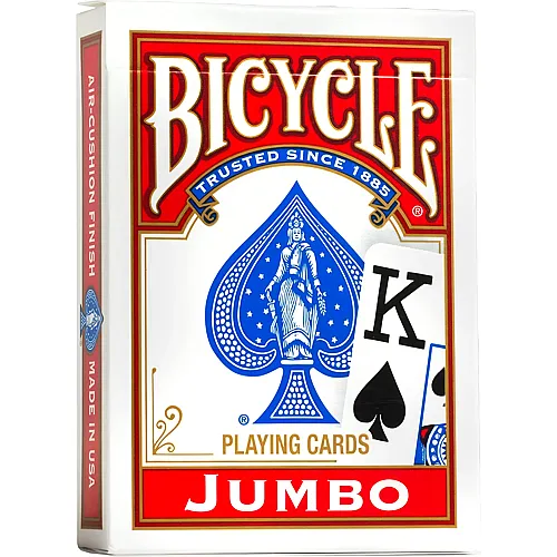 Bicycle Pokerkarten Rider Back Jumbo Index