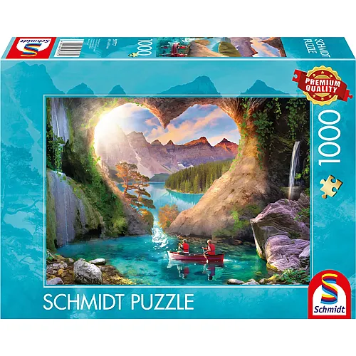 Ausblick mit Herz 1000Teile