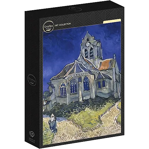 Grafika Puzzle Art Collection Vincent Van Gogh The Church in Auvers-sur-Oise, 1890 - 1000 Teile
