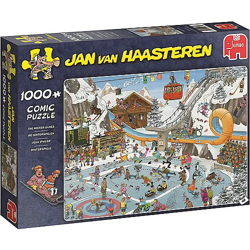Jumbo Puzzle Jan van Haasteren Die Winterspiele (1000Teile)