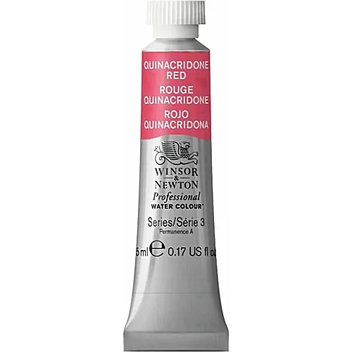 Winsor & Newton W&n Prof. Water Colour 5ml Tube Chinacridonrot