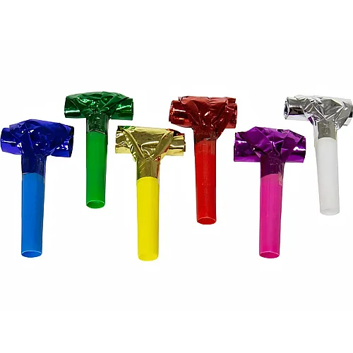 Folat Rollzungen Metallic - 6 Teile
