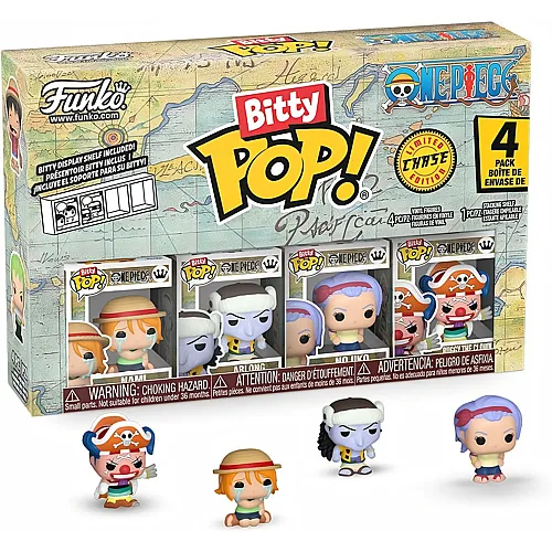 Funko Figur Bitty POP! One Piece 4-er Pack Nami