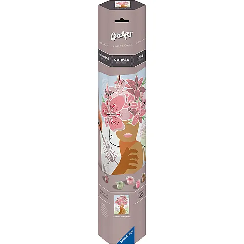 Ravensburger CreArt Leinwand Gedankenblumen