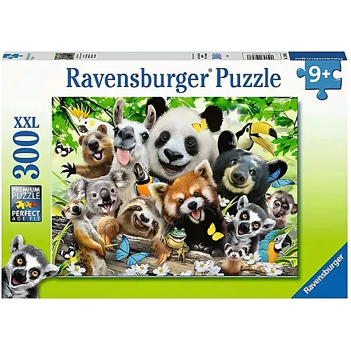 Ravensburger Puzzle Das wilde Tier Selfie - 300 Teile