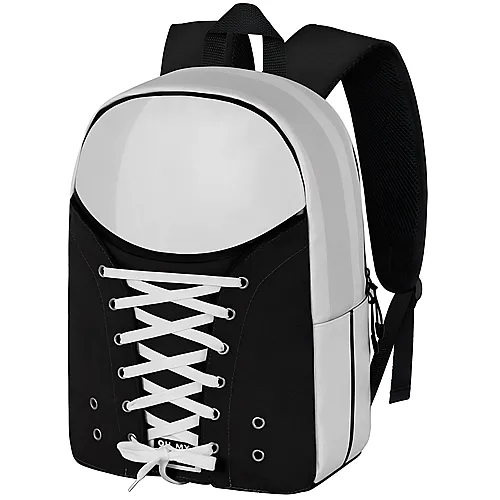 Sneakers Rucksack schwarz 30x17x40cm