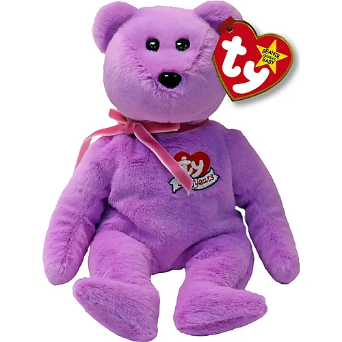Ty Beanie Babies Jubil�umsb�r Violett - 15 cm