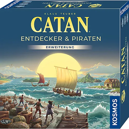 Catan Entdecker & Piraten Erweiterung DE