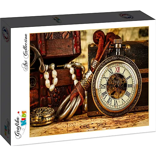 Grafika Puzzle Art Collection Grafika Kids Vintage Travel - 12 Teile