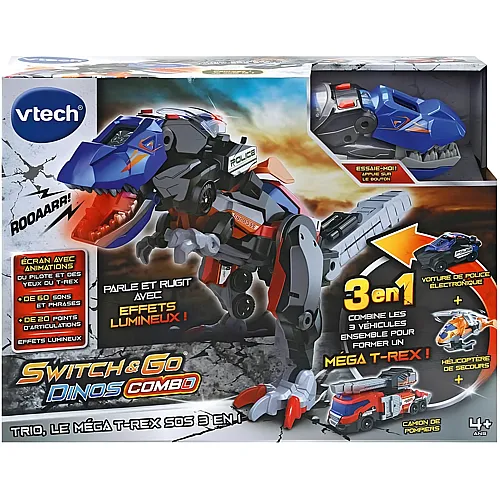 vtech Trio, le mga T-Rex SOS (FR)