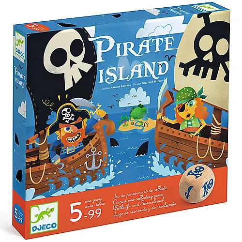 Djeco Spiele Pirat Island