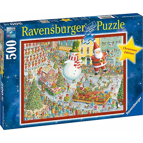 Ravensburger Puzzle Here Comes Christmas! - 500 Teile