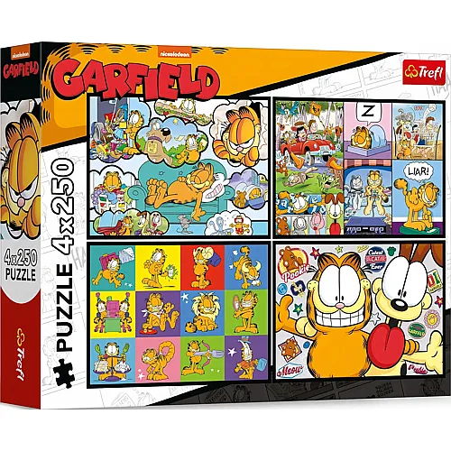 Trefl Puzzle Garfield mag keine Montage - 250 Teile