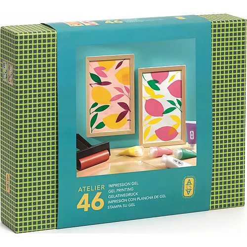 Djeco Atelier 46, Gelatinedruck