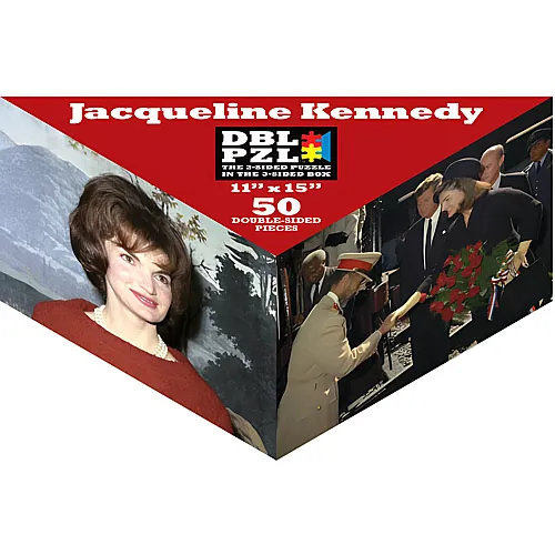 Pigment & Hue, INC Double Sided Puzzle - Jacqueline Kennedy (50Teile)