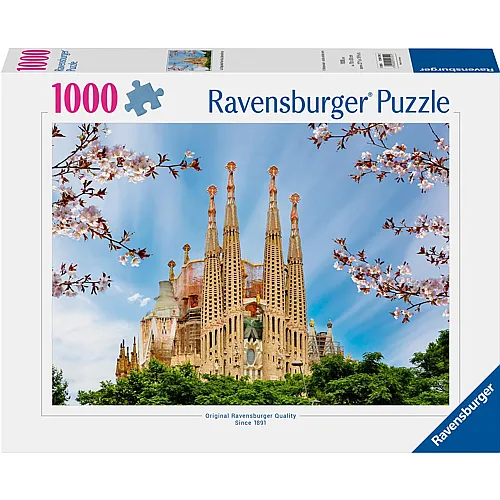 Ravensburger Puzzle Sagrada Familie, Barcelona - 1000 Teile