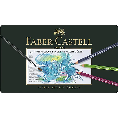 Faber-Castell A. Drrer Aquarellfarbstifte 36er Metalletui