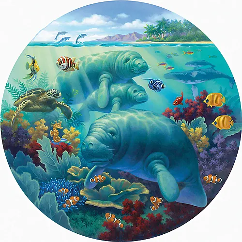 SunsOut Puzzle Corbert Gauthier Manatee Beach - 500 Teile