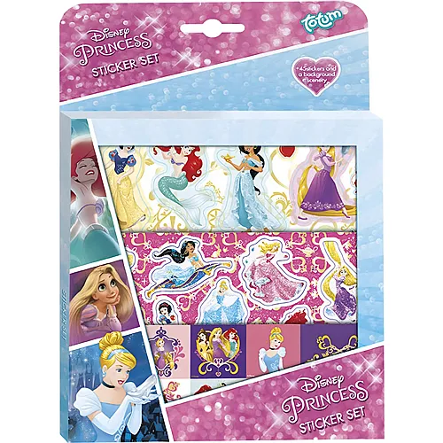 Totum Stickers Disney Princess Aufkleber-Set
