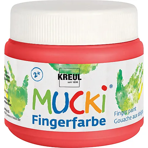 Fingerfarbe Rot - 150 ml