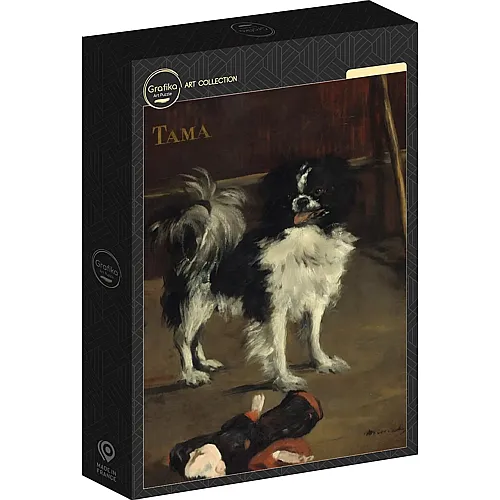 Grafika Puzzle Art Collection Edouard Manet Tama: The Japanese Dog, 1875 - 1000 Teile