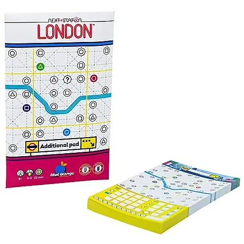 Blue Orange Next Station London 100 Zus�tzliche Bl�tter