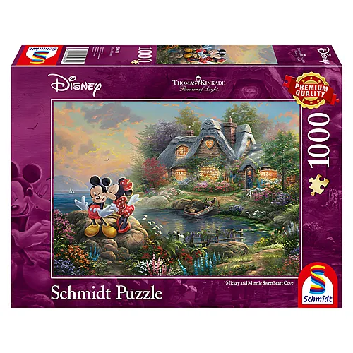 Schmidt Puzzle Sweethearts Mickey Mouse & Minnie (1000Teile)