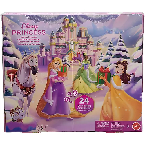Mattel Disney Princess Adventskalender mit 24 Tagen voller berraschungen