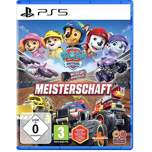 Outright Games PAW Patrol Rescue Wheels: Meisterschaft [PS5] (D/F/I)