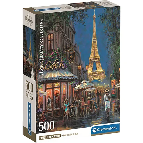 �bernachtungen im Eiffel Caf� 500Teile