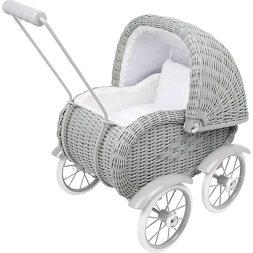 small foot Puppenwagen Vintage Grau