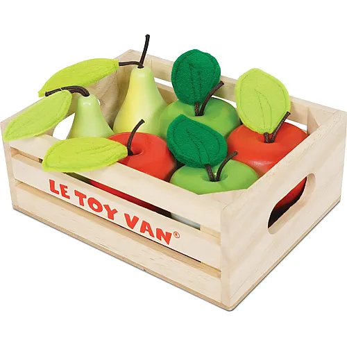 Le Toy Van pfel und Birnen Kiste fr Kaufladen