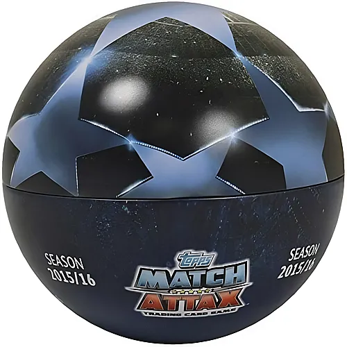 Topps Match Attack UEFA Champions League 2015/2016 Ball Tin