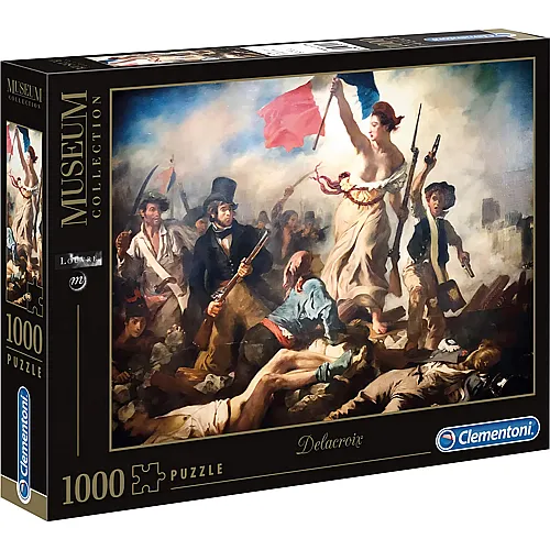 Delacroix Eug�ne : Libert� Guidant le Peuple 1000Teile