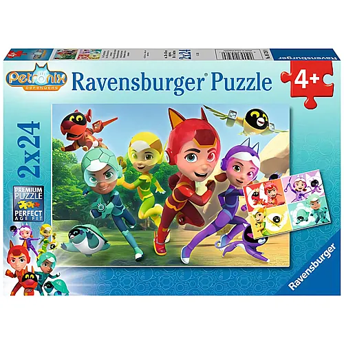 Ravensburger Puzzle Die Tierschtzer (2x24)
