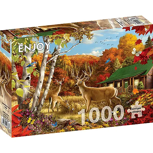 Enjoy Puzzle Irgendwo auf einem Feld - 1000 Teile