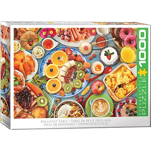 Eurographics Puzzle Fr�hst�ckstisch - 1000 Teile