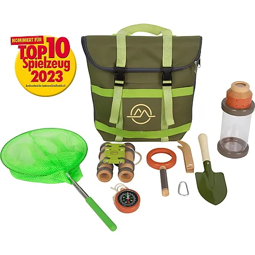 small foot - Explorer's Backpack Discover mit Discovery Set