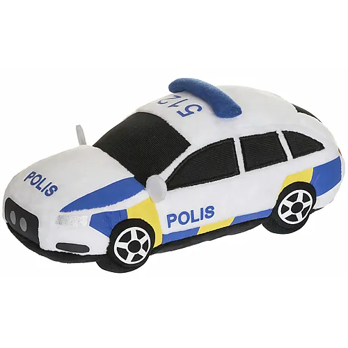 Teddykompaniet Polizeiauto - 23 cm