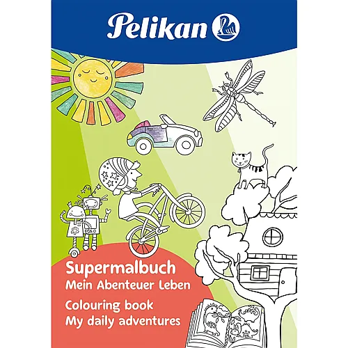 Malbuch Mein Abenteuer Leben