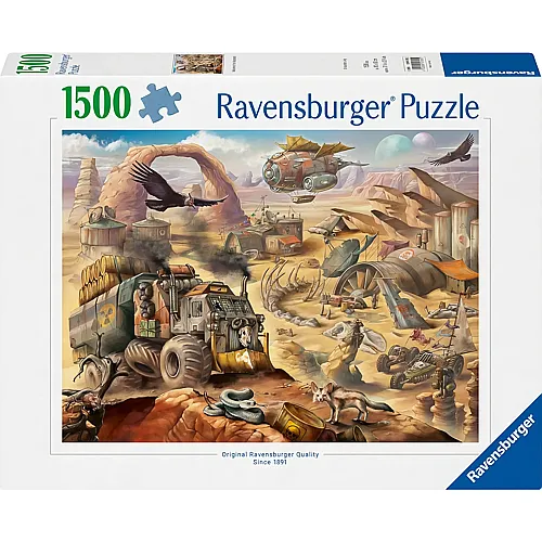 Ravensburger Puzzle Welcome to the Wasteland - 1500 Teile