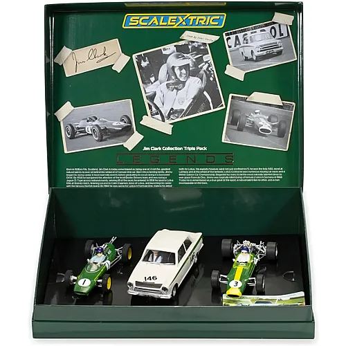 Scalextric Jim Clark Collection Triple Pack