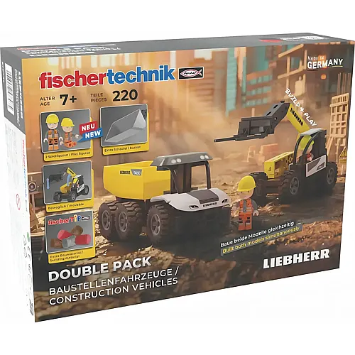 fischertechnik Liebherr Double Muldenkipper & Teleskoplader
