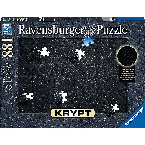 Ravensburger Puzzle Krypt Universe Glow (881Teile)