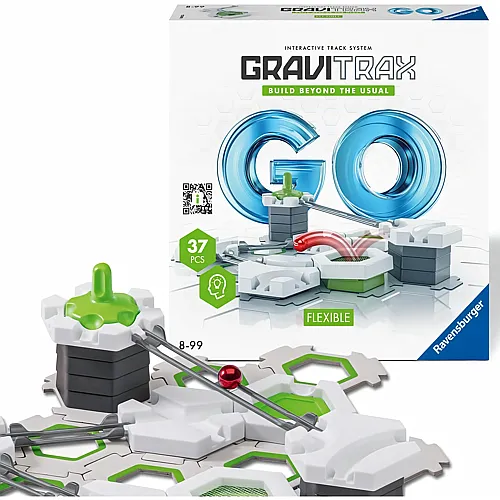 Ravensburger GraviTrax Go Flexible - 37 Teile